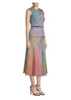Escada Dalira Sleeveless Multicolor Tweed Dress