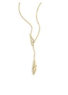 Alexis Bittar Crystal Embellished Lariat Necklace