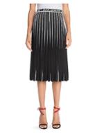 Off-white Knit Plisse Pleated Skirt