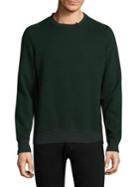 Ovadia & Sons Distressed Knitted Sweatshirt