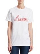 Double Trouble Large Letter Lover T-shirt