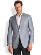 Saks Fifth Avenue Collection Samuelsohn Two-button Check Sportcoat