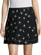 Marc Jacobs Pleated Geometric Skirt
