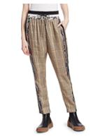 3.1 Phillip Lim Checked Floral Pants