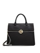Tory Burch Duet Chain Convertible Leather Satchel