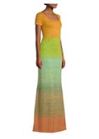 Missoni Wool Blend Gradient Maxi Dress
