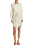 See By Chloe Jersey Lace Dress
