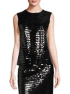 Marc Jacobs Sequin Sleeveless Shell Top