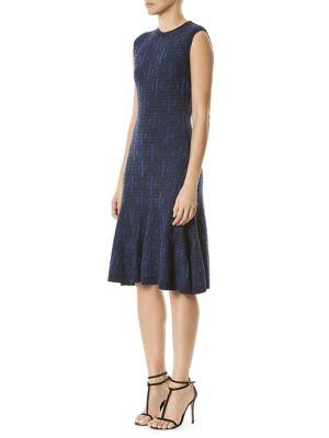 Carolina Herrera Sleeveless Knit Dress