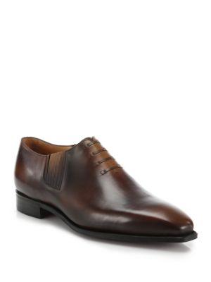 Corthay Twist Faux Lace-up Oxfords