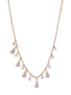 Meira T Diamond, 14k Rose Gold & 14k White Gold Charm Necklace