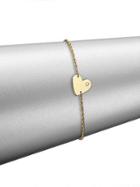 Jennifer Zeuner Jewelry Heart Charm Bracelet