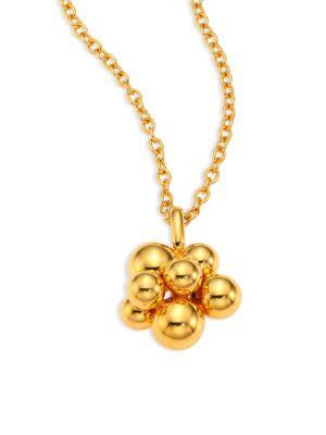 Marina B Mini Atomo 18k Gold Pendant Necklace