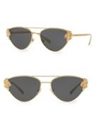 Versace 56mm Crystal Cat Eye Sunglasses