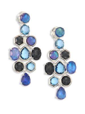 Ippolita Rock Candy? Eclipse Multi-stone & Sterling Silver Cascade Earrings