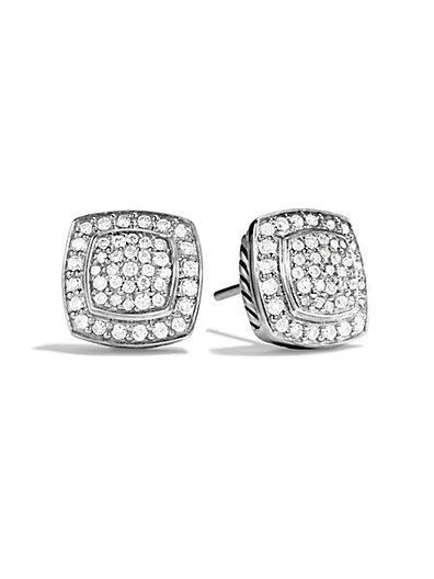 David Yurman Petite Albion Earrings With Diamonds