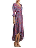 Diane Von Furstenberg Long-sleeve Silk Dress