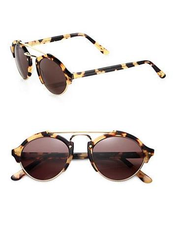 Illesteva Milan Round Sunglasses