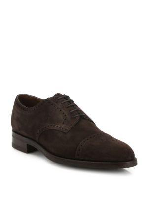 Edward Green Leather Brogue Oxfords