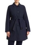 Marina Rinaldi, Plus Size Belted Button-front Coat