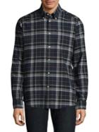 Barbour Checked Cotton Button-down Shirt