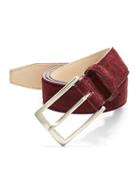 Saks Fifth Avenue Collection Suede Belt