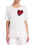 Oscar De La Renta Heart T-shirt
