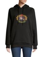 Burberry Esker Embroidered Logo Hoodie
