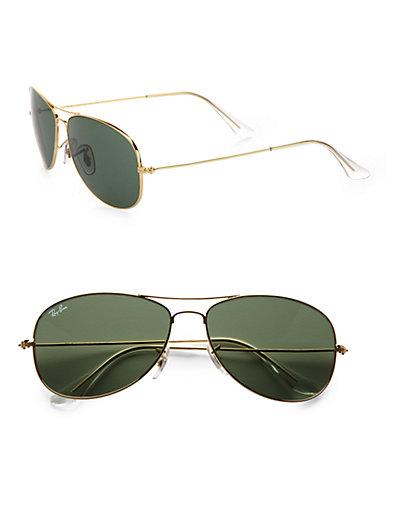 Ray-ban Cockpit Classic Aviator Sunglasses