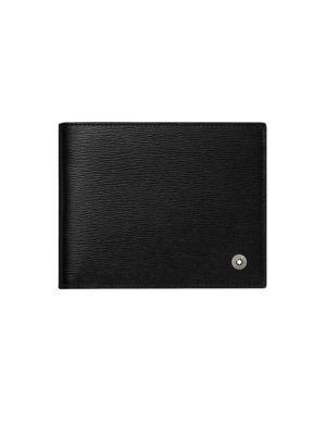 Montblanc Logo Leather Bi-fold Wallet