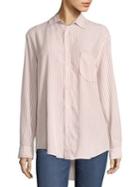 7 For All Mankind Striped Button-down Shirt