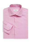 Eton Contemporary Pink Check Dress Shirt