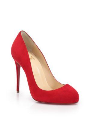 Christian Louboutin Dorissima Suede Pumps