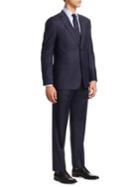 Emporio Armani Tonal Stripe Wool Suit
