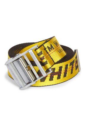 Off-white Yellow Industrial Belt