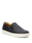 Saks Fifth Avenue Collection Perforated Leather Slip-on Sneakers