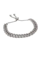 Fallon Pave Curb Chain Bracelet