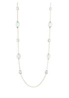 Adriana Orsini Eclectic Crystal & 18k Yellow Goldtone Long Station Necklace