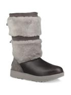 Ugg Reykir Waterpoof Leather & Sheepskin Boots