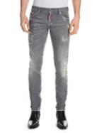Dsquared2 Distressed Slim Fit Jeans