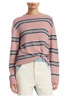 Sea Saline Cashmere Striped Boyfriend Sweater