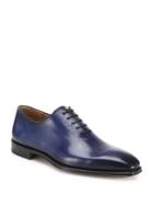 Saks Fifth Avenue Collection Magnanni One-piece Leather Oxfords
