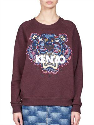 Kenzo Classic Tiger Icon Cotton Sweatshirt
