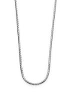 John Hardy Dot Sterling Silver Small Chain Necklace/36