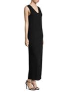 Donna Karan New York Sleeveless Slit Dress