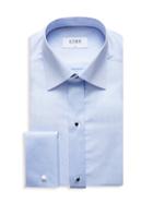Eton Slim Fit Pique Crease Resistant Dress Shirt