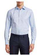Giorgio Armani Textured Stripe Dress Shirt