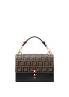 Fendi Logo Print Kan I Shoulder Bag