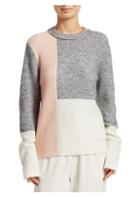 3.1 Phillip Lim Lofty Wool-blend Color Block Sweater