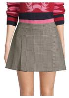 Tommy Hilfiger Collection Pow Wool Houndstooth Mini Skirt